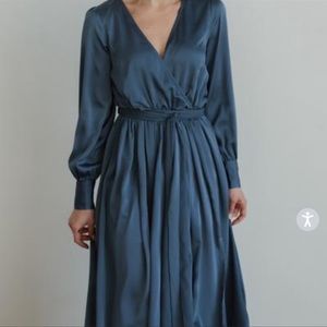 Baltic Born Jenni maxi dress slate blue size XL